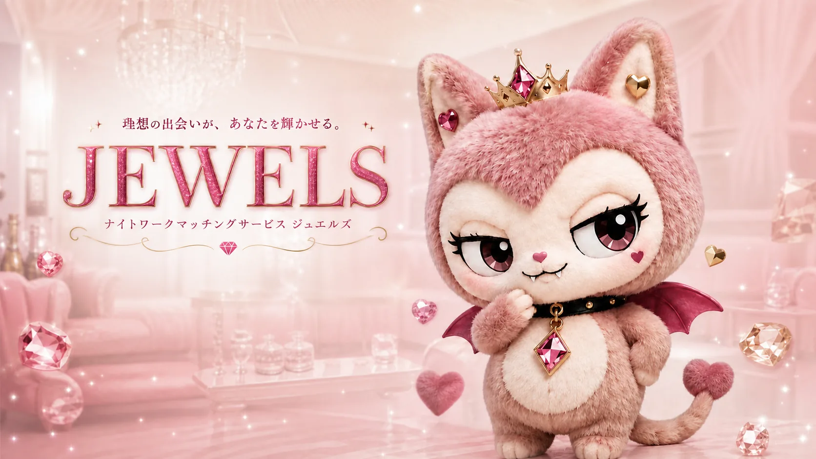 JEWELSのメインビジュアル:今すぐ、ジュエルズ